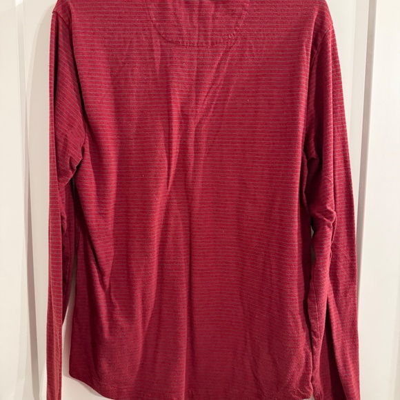 Original Penguin Striped Henley Shirt - Picture 2 of 3